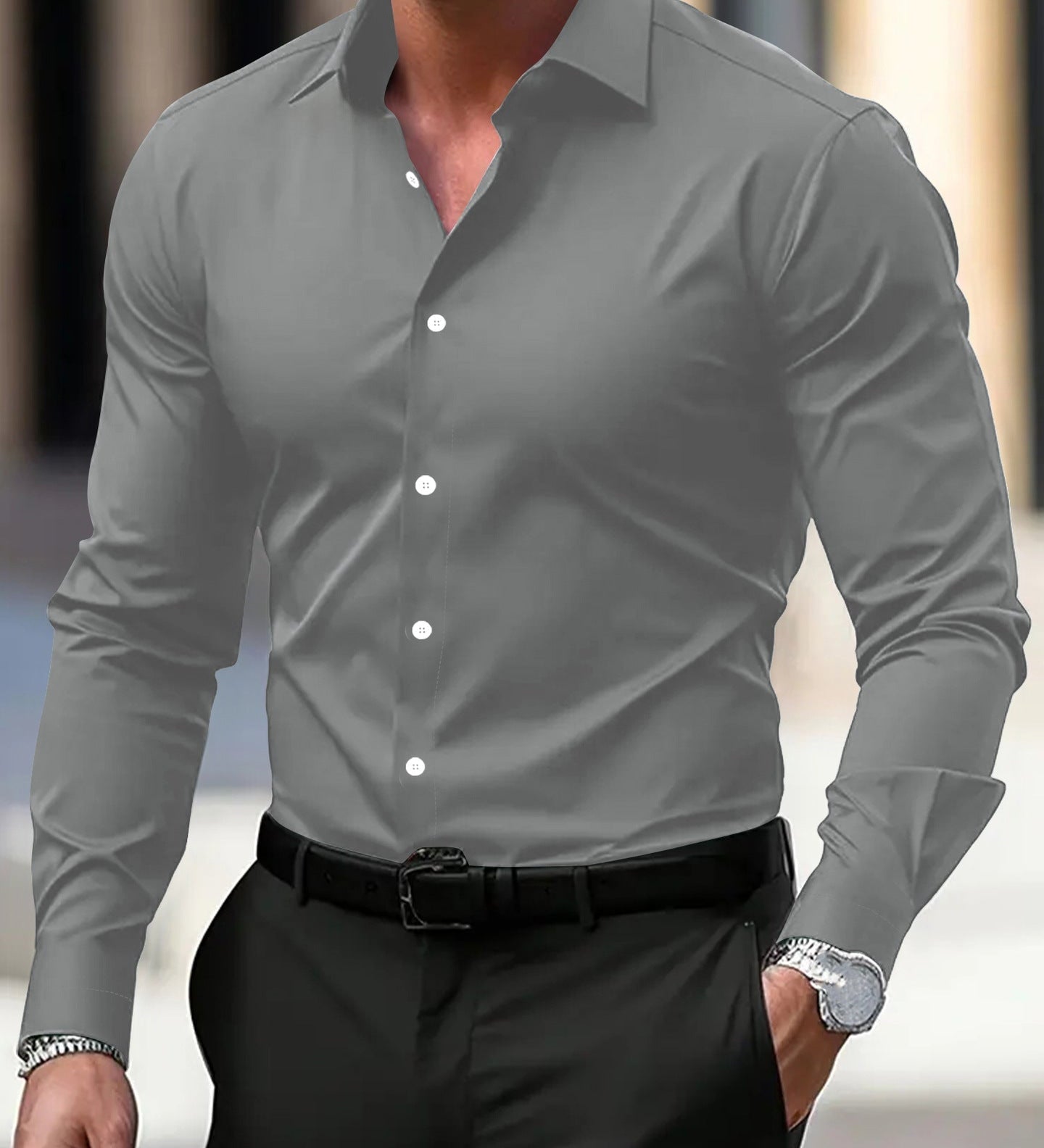 Avery - Business Long Sleeve Shirt