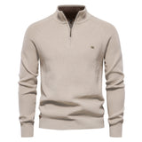 Jacob - Quarter-Zip Textured Jumper