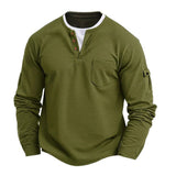 Fraser - Textured Henley Top