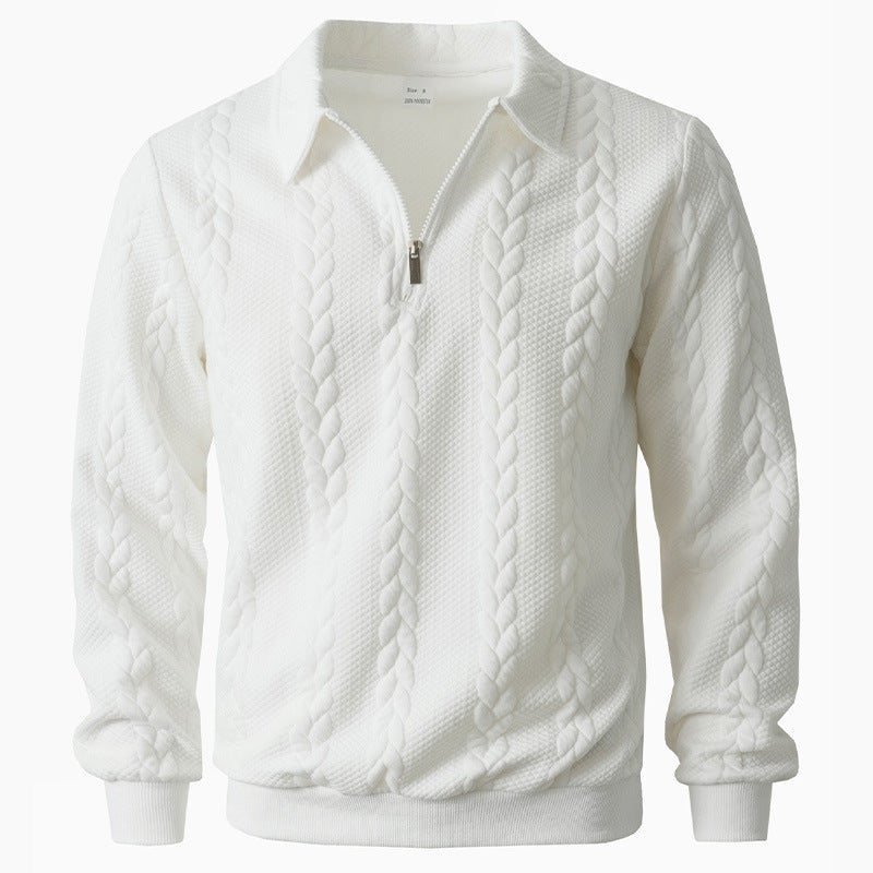 Emmett - Fine Knit Polo Shirt