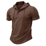 Mallory - Short Sleeve Hooded Shirt