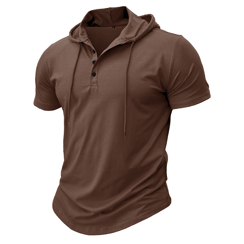 Mallory - Short Sleeve Hooded Shirt