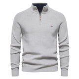 Jacob - Quarter-Zip Textured Jumper