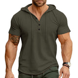 Mallory - Short Sleeve Hooded Shirt
