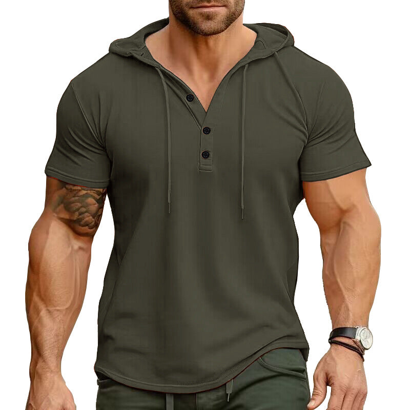 Mallory - Short Sleeve Hooded Shirt