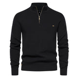 Jacob - Quarter-Zip Textured Jumper