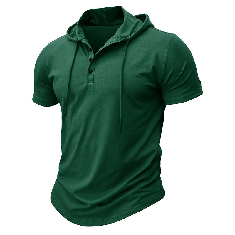 Mallory - Short Sleeve Hooded Shirt