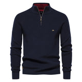 Jacob - Quarter-Zip Textured Jumper