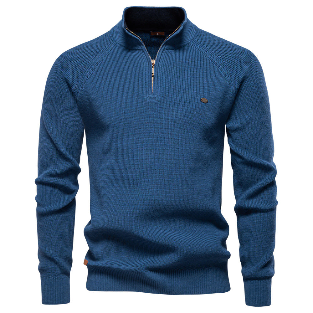 Jacob - Quarter-Zip Textured Jumper