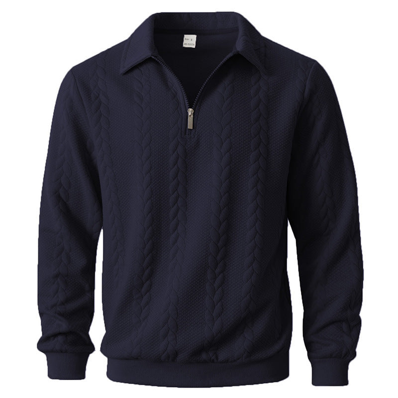 Emmett - Fine Knit Polo Shirt