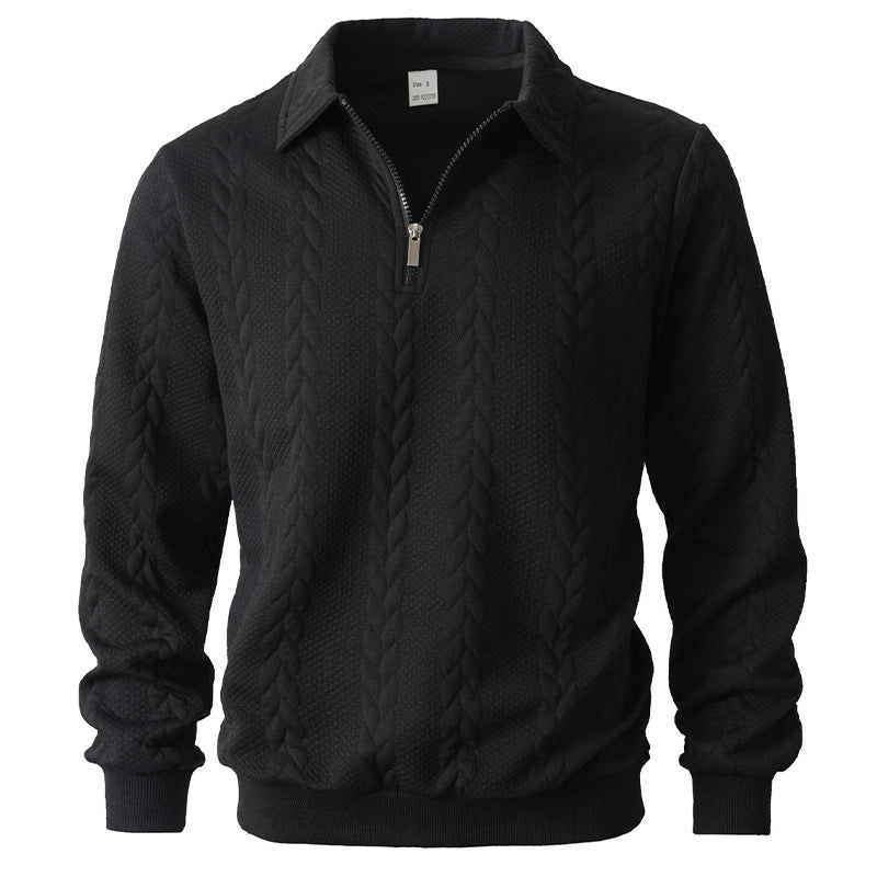 Emmett - Fine Knit Polo Shirt