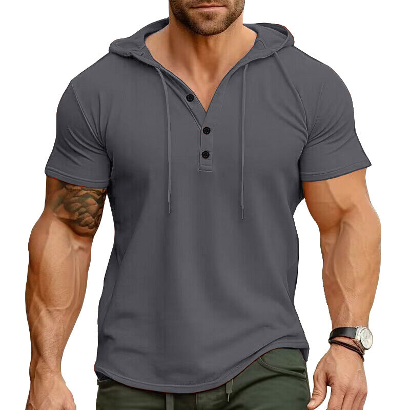 Mallory - Short Sleeve Hooded Shirt