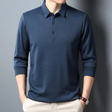 Guthrie - Knit Long Sleeve Polo Shirt