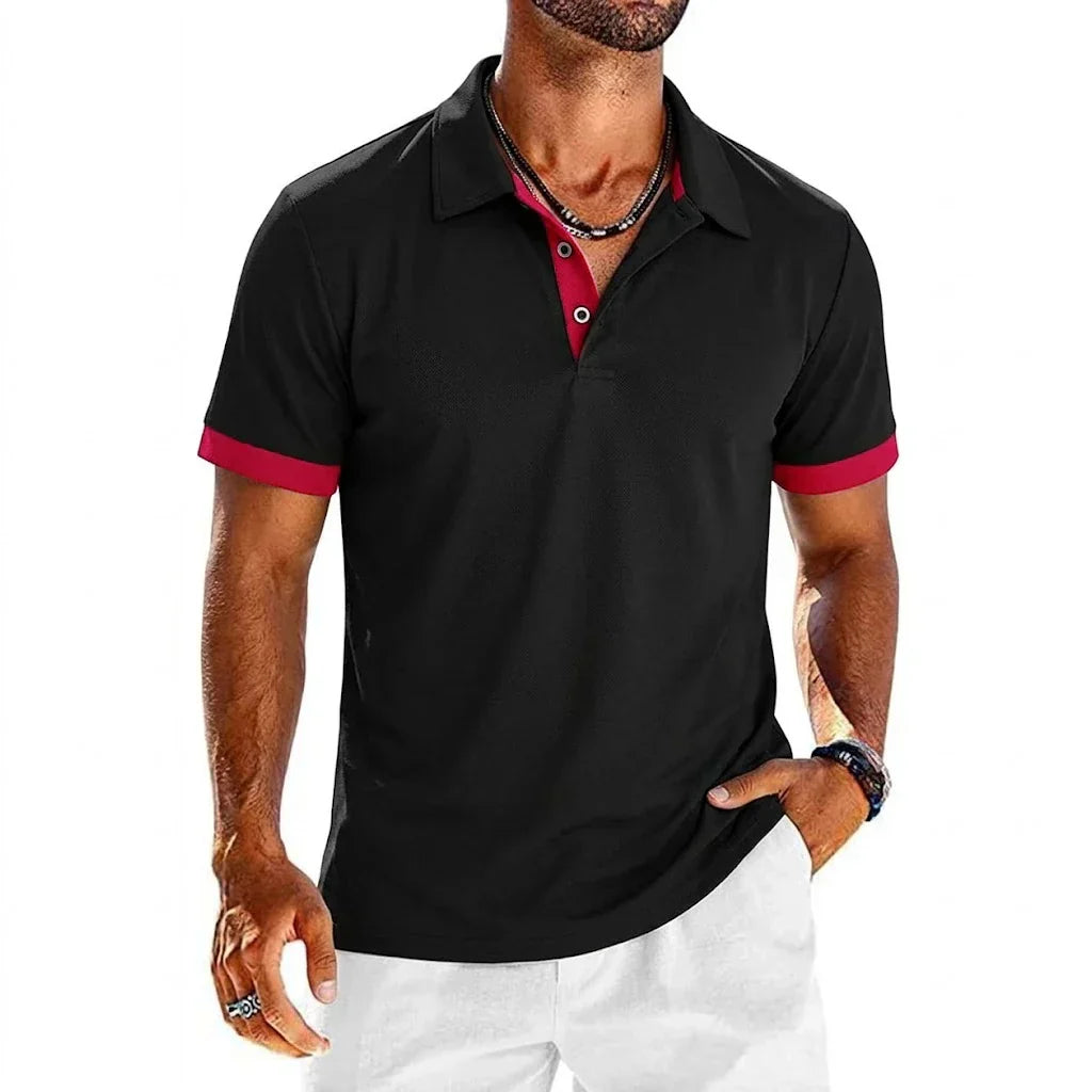 Dennis - Contrast Polo Shirt