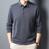 Guthrie - Knit Long Sleeve Polo Shirt