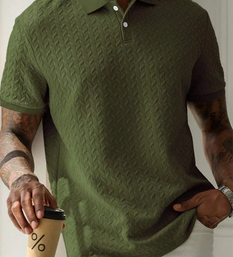 Newton - Textured Polo Shirt