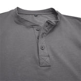 Fulton - Fitted Long Sleeve Henley T-Shirt