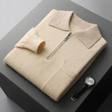 Rafferty - Two-Tone Cashmere Polo