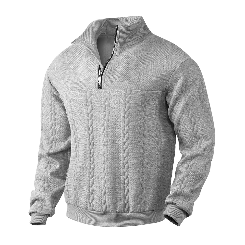 CAMDEN | PREMIUM QUARTER ZIP SWEATSHIRT