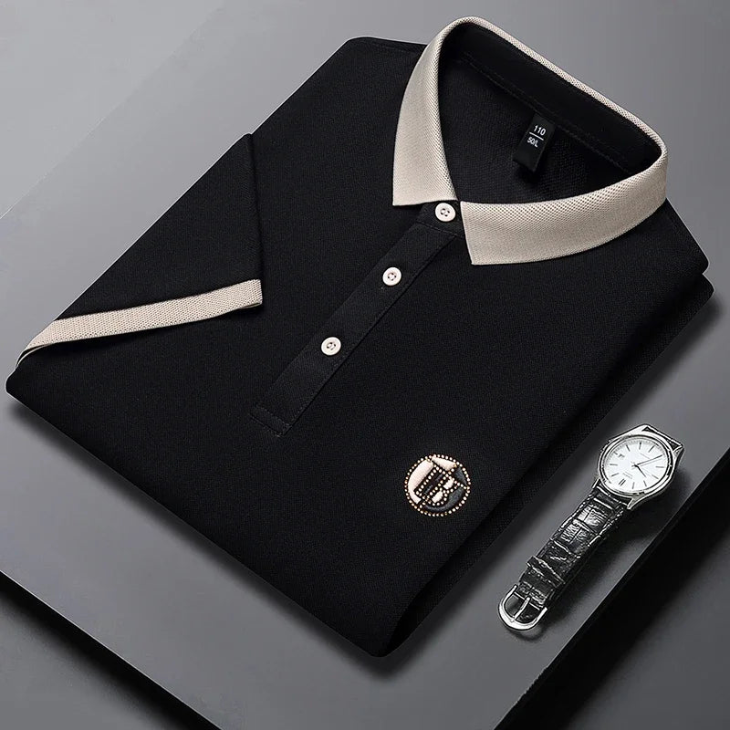 Booker - Classic Contrast Collar Polo Shirt
