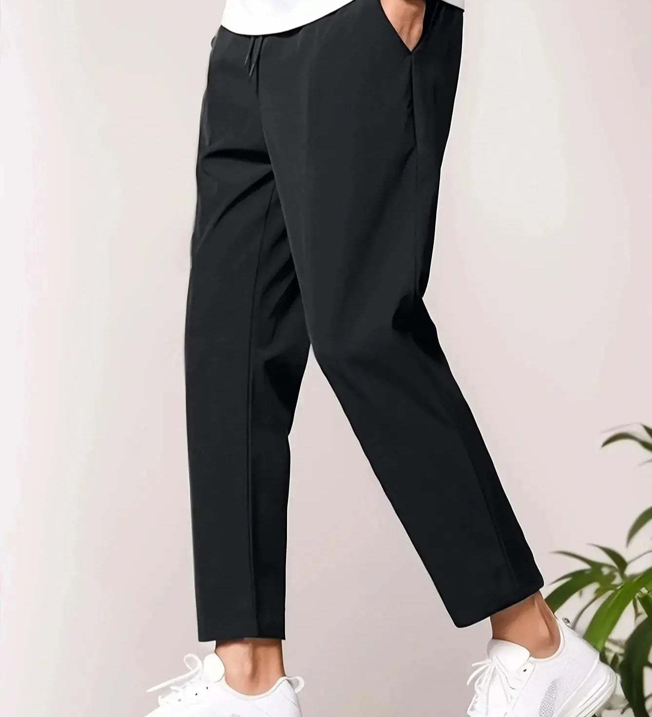 Clement - Cropped Smart Trousers