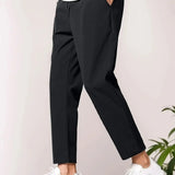 Clement - Cropped Smart Trousers