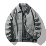 Donovan™ | Leather Bomber Jacket