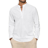 Drew - Cotton Henley Shirt