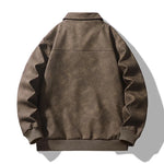 Donovan™ | Leather Bomber Jacket
