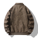 Donovan™ | Leather Bomber Jacket