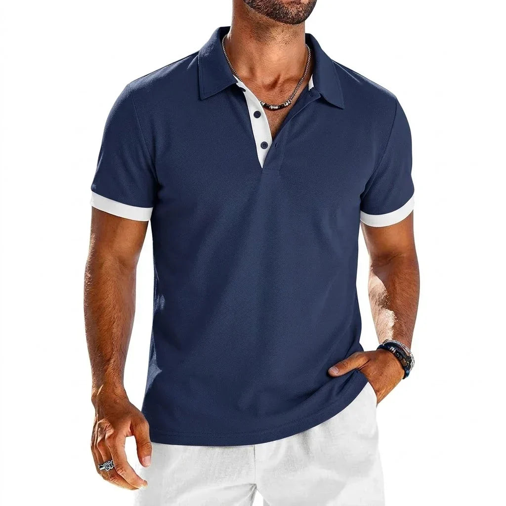 Dennis - Contrast Polo Shirt