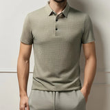 Harlan - Knit Short Sleeve Polo Shirt