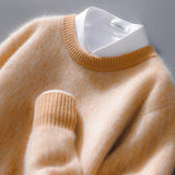 Caspian - Contrast Trim Cashmere Jumper