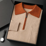 Rafferty - Two-Tone Cashmere Polo