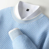 Barnaby - Plain Cashmere Crew Neck
