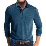 Lewis - Contrast Collar Polo Shirt