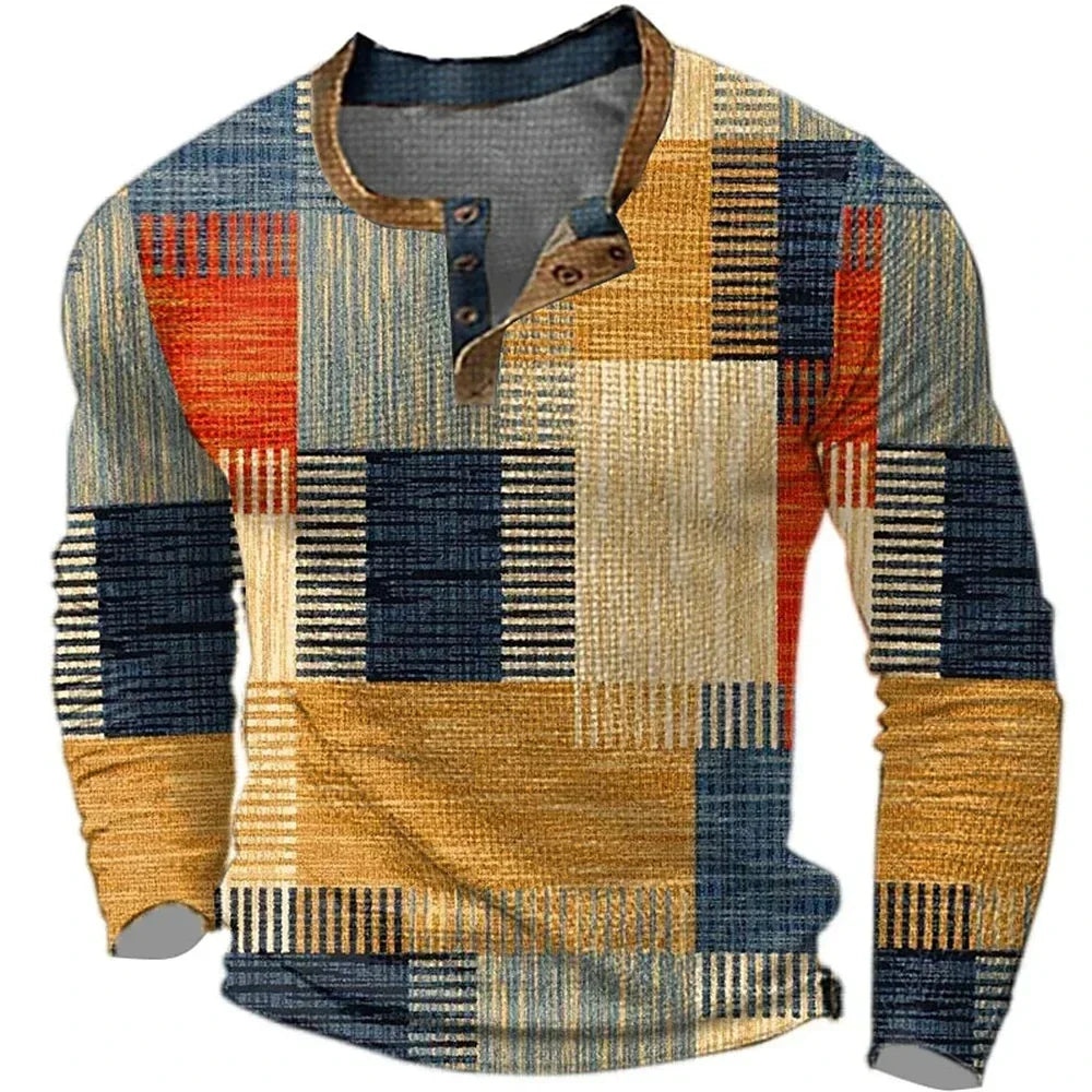 Darcy - Colourful Patchwork Shirt