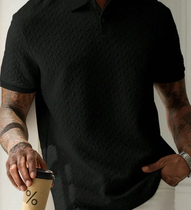 Newton - Textured Polo Shirt