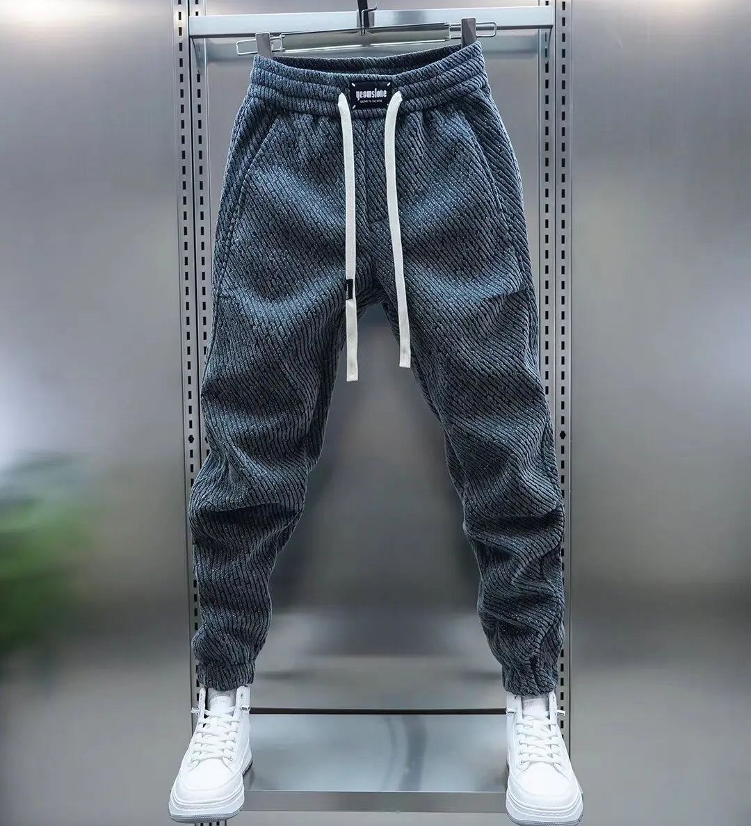 Felix - Textured Knit Joggers