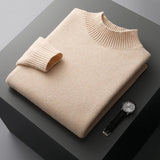 Ingram - Mock Neck Cashmere Jumper