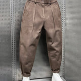 Rupert - Textured Pleated Trousers