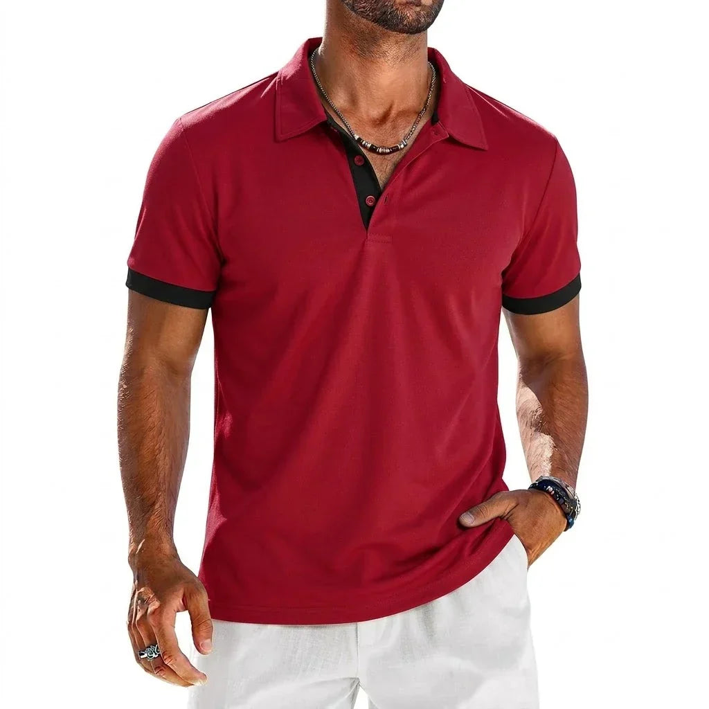 Dennis - Contrast Polo Shirt