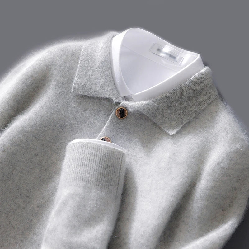 Sterling - Crisp Collar Cashmere Polo