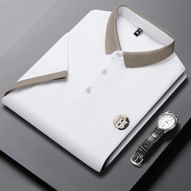 Booker - Classic Contrast Collar Polo Shirt