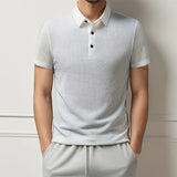 Harlan - Knit Short Sleeve Polo Shirt