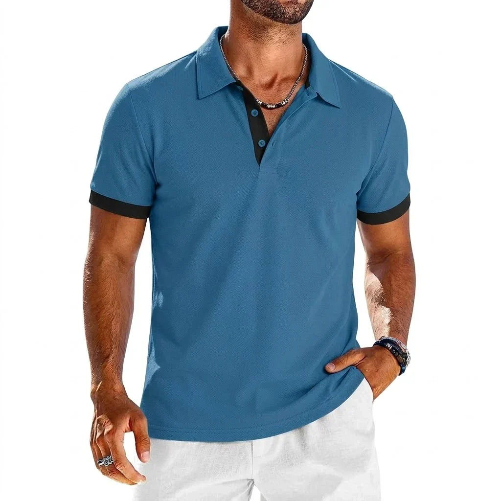 Dennis - Contrast Polo Shirt
