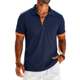 Dennis - Contrast Polo Shirt