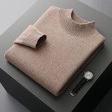 Ingram - Mock Neck Cashmere Jumper