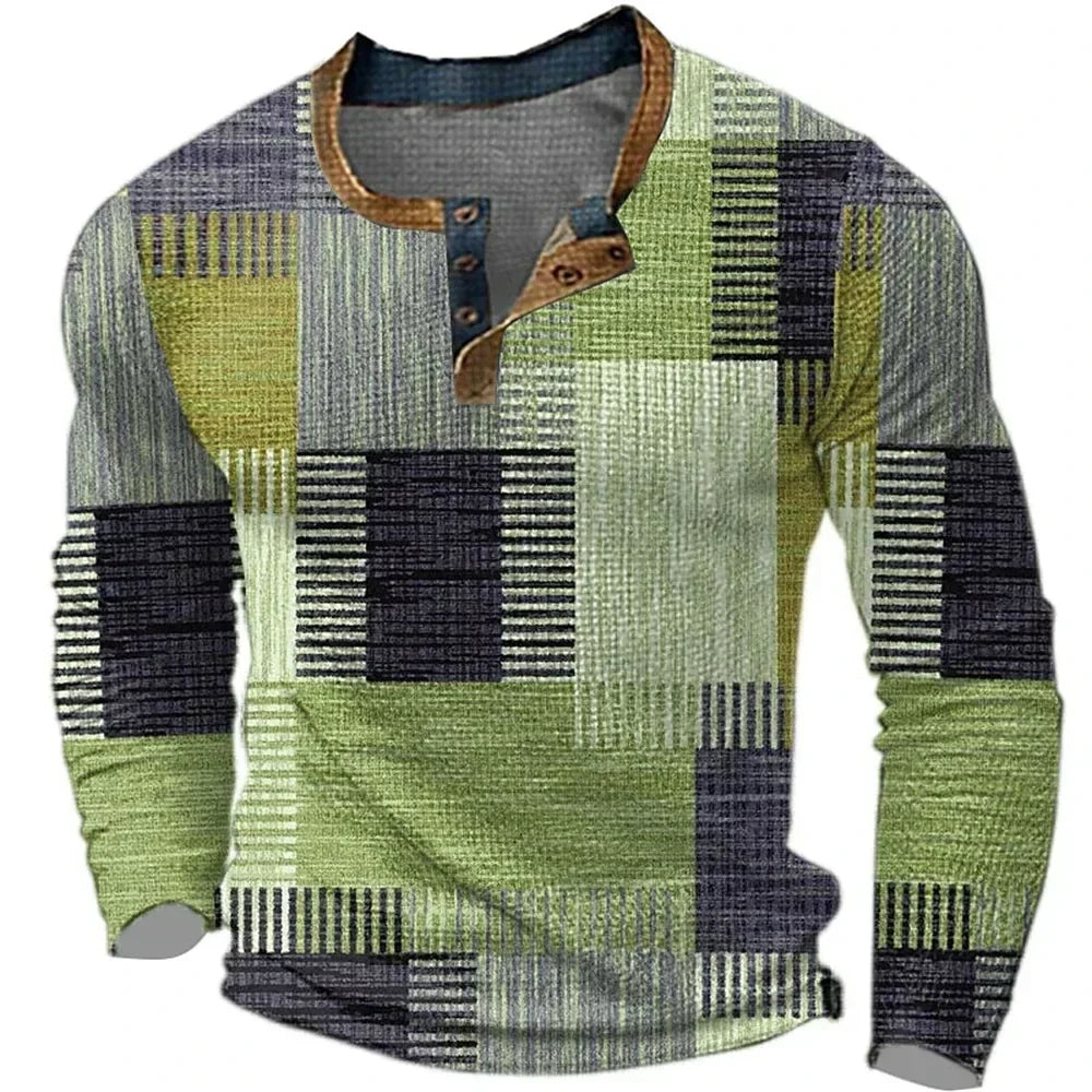 Darwin - Patchwork Colour-Block Shirt