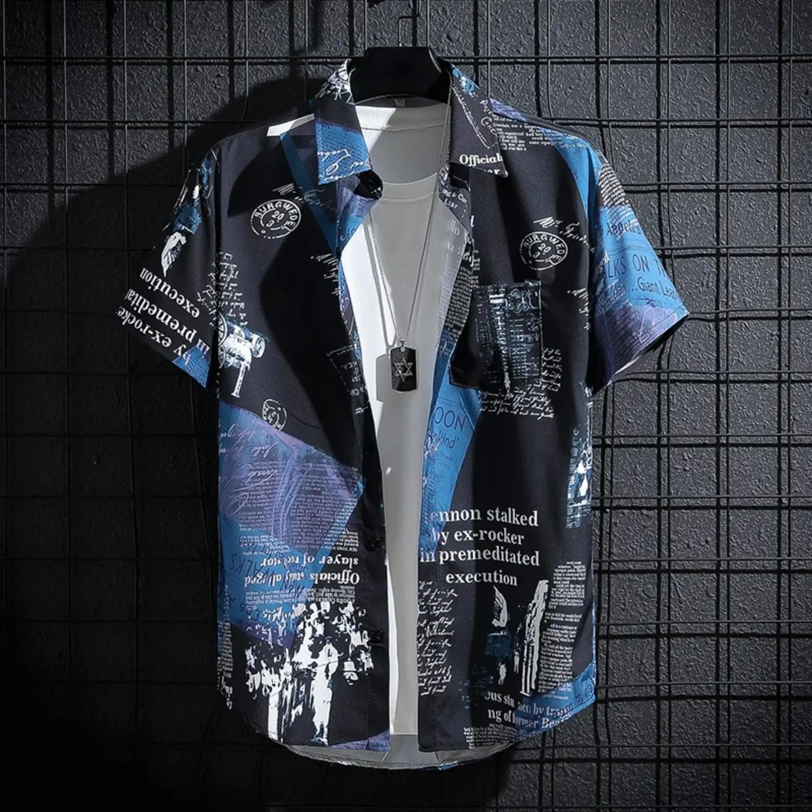 Clive - Classic Printed Shirt
